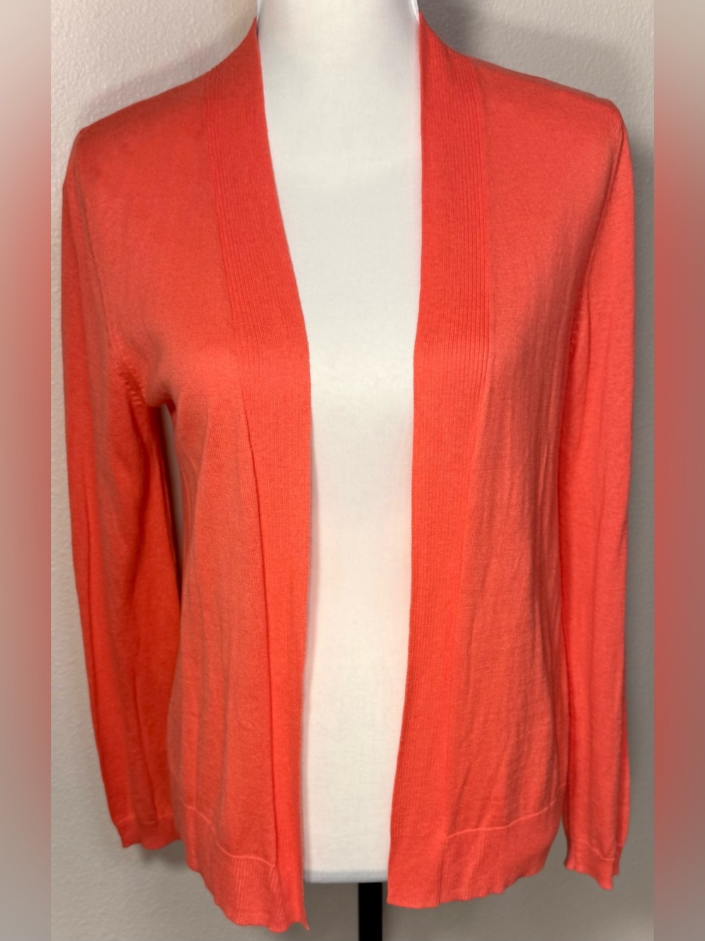 OLD NAVY || Open-Front Sweater in Coral Pink - SZ Small